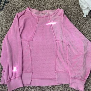 Pink fp movement sweatshirt